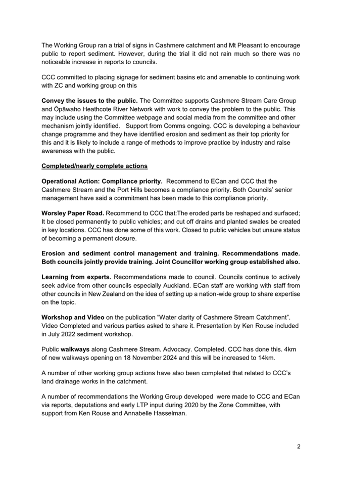 Agenda of Christchurch West Melton Water Management Zone Committee