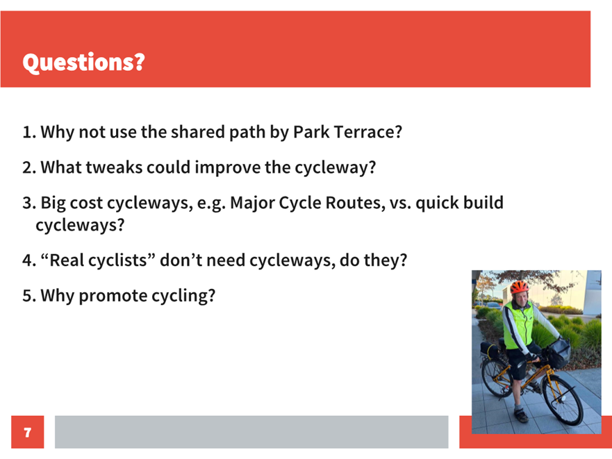 A person riding a bicycle

Description automatically generated with low confidence