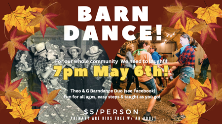 A poster for a barn dance event

Description automatically generated with low confidence