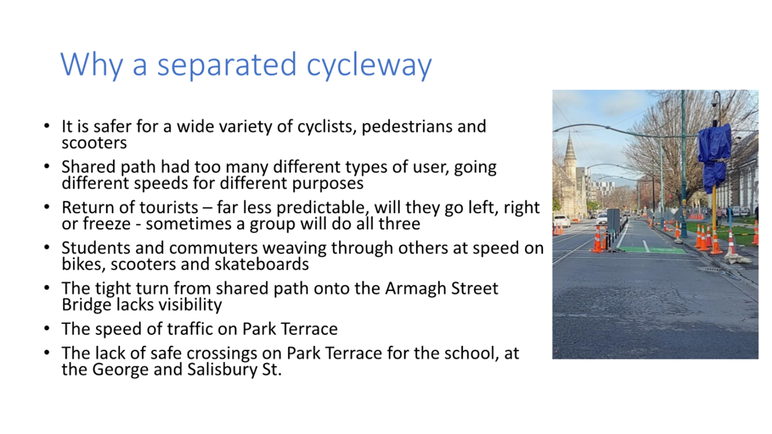 A close-up of a road

Description automatically generated
