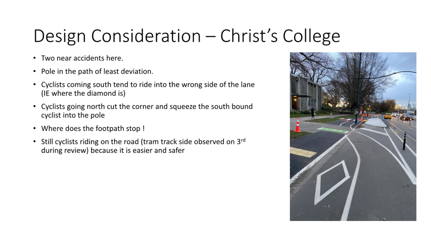 A close-up of a road

Description automatically generated
