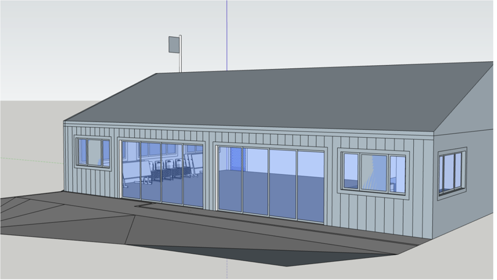 A building with glass windows

Description automatically generated