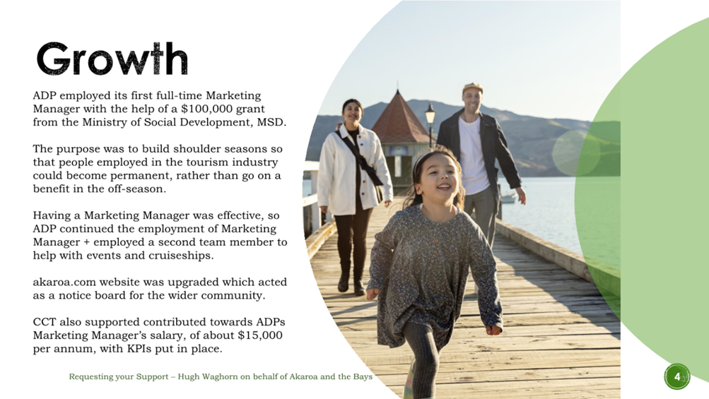 A person and a child running on a dock

Description automatically generated