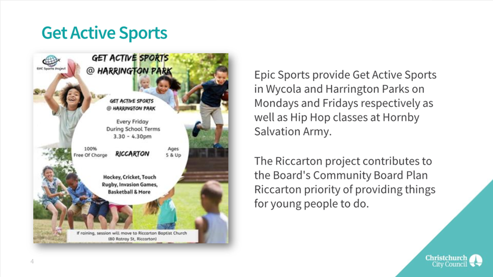 A brochure with text and a picture of kids running

Description automatically generated