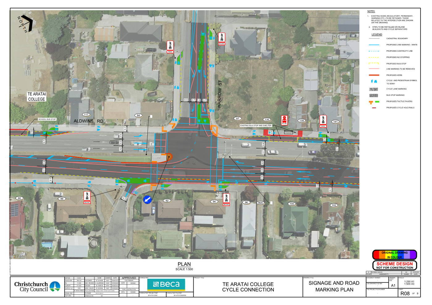 A map of a road intersection

Description automatically generated