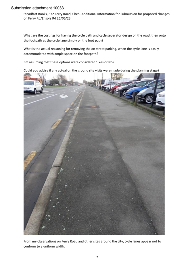 A road with cars parked in the background

Description automatically generated