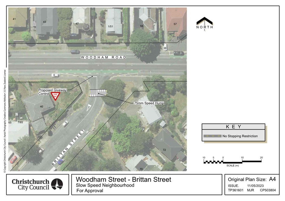 An aerial view of a street

Description automatically generated