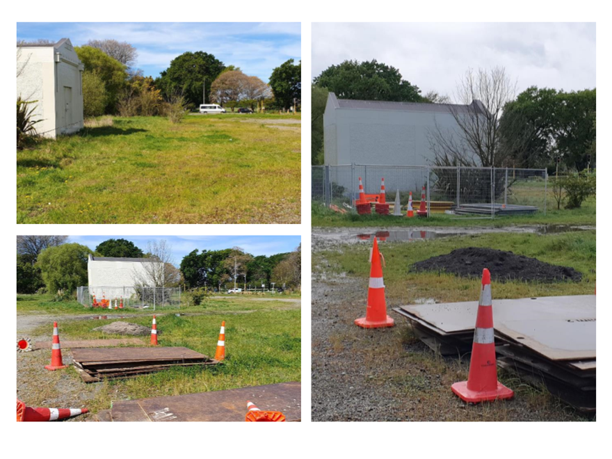 A collage of a construction site

Description automatically generated