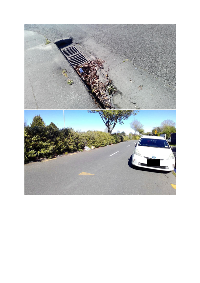A car parked on the side of the road

Description automatically generated