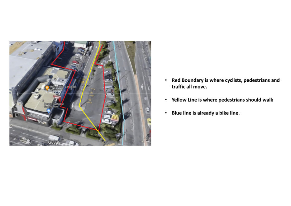 A bird's eye view of a road

Description automatically generated