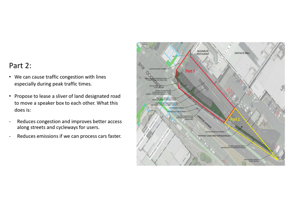 A map of a road with text

Description automatically generated