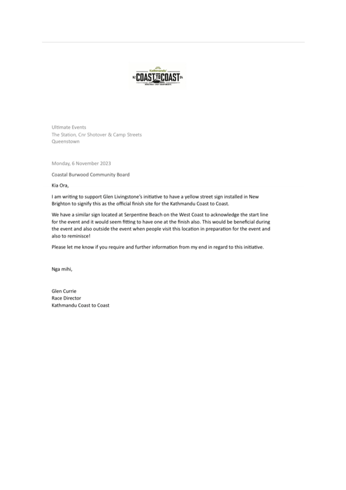 A letter of a business

Description automatically generated with medium confidence