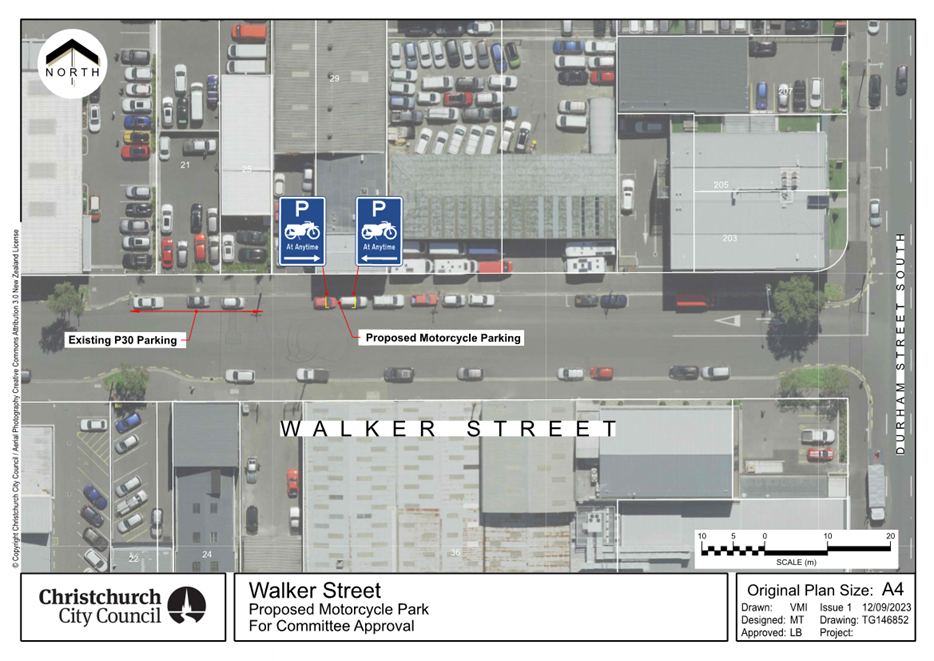 Aerial view of a parking lot

Description automatically generated