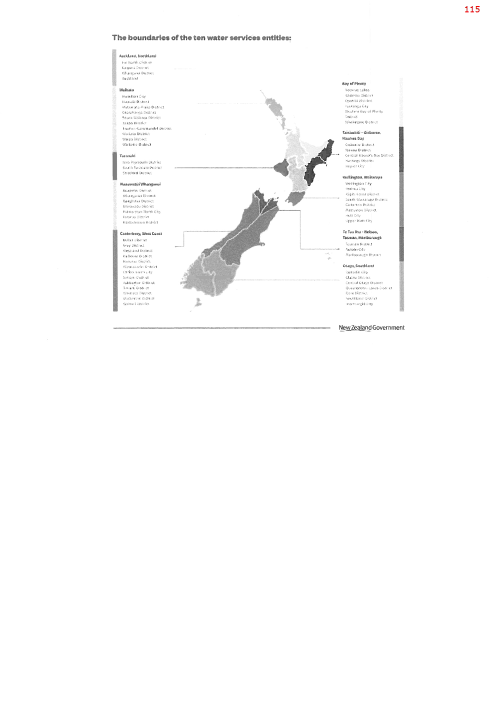 A map of new zealand with black and white text

Description automatically generated
