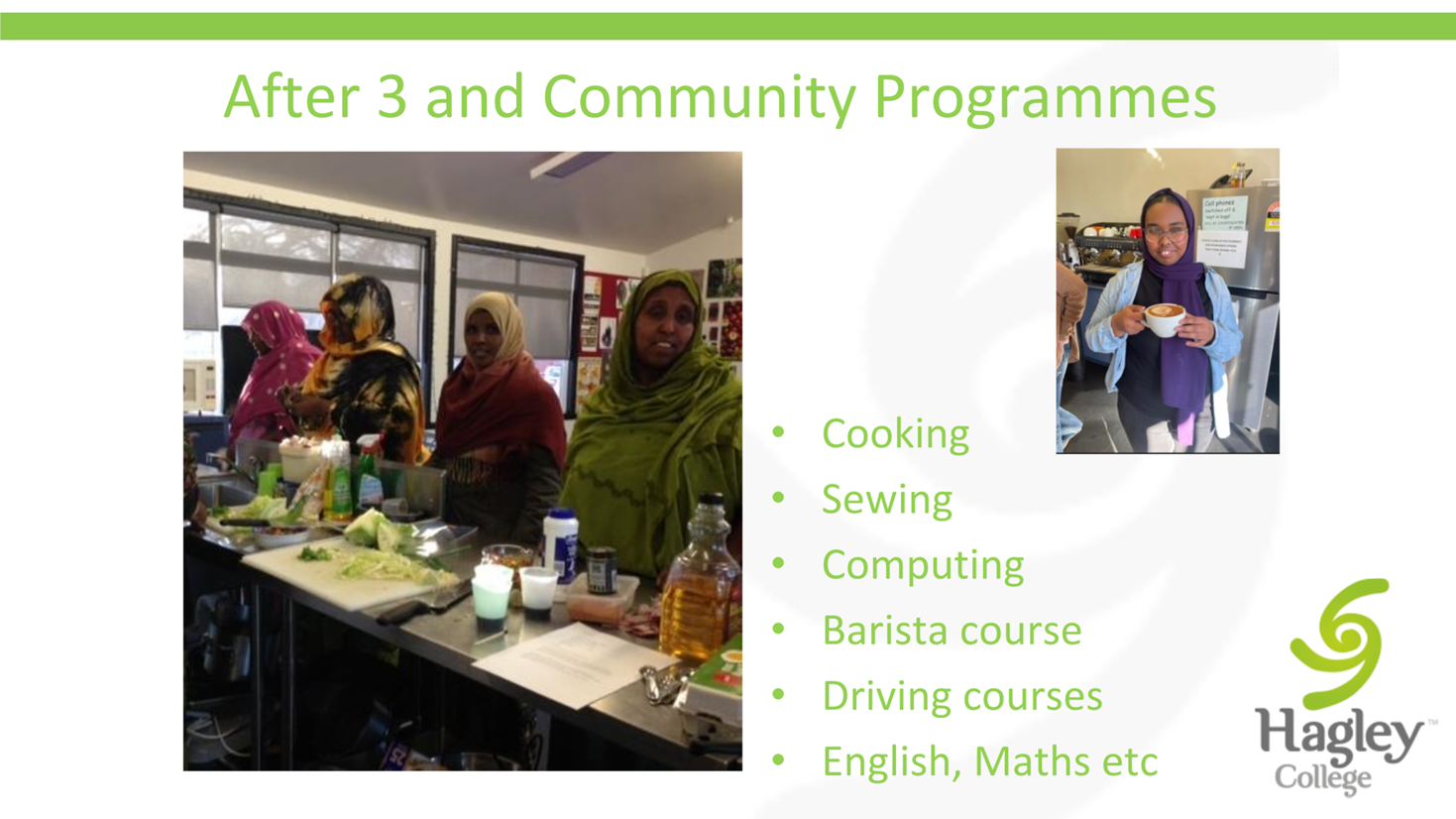 A group of women in a classroom

Description automatically generated