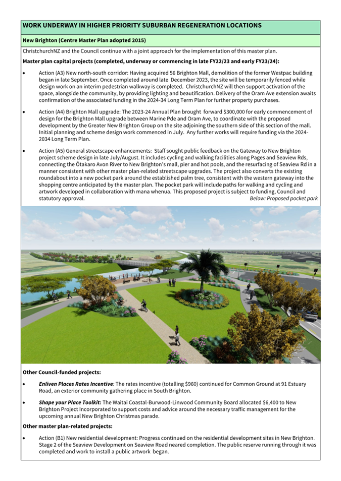 A landscaped park with a path and people walking

Description automatically generated with medium confidence