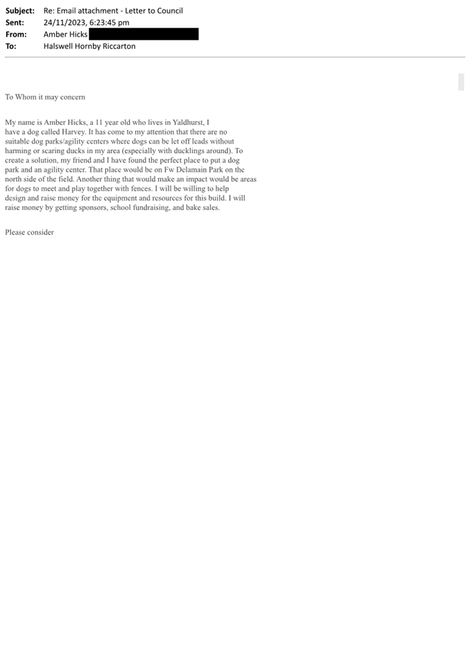 A letter of a person

Description automatically generated with medium confidence