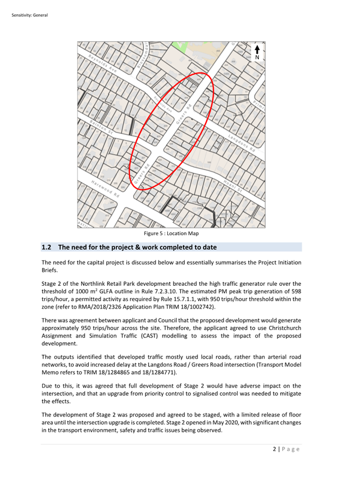 A map of a city with a red circle

Description automatically generated