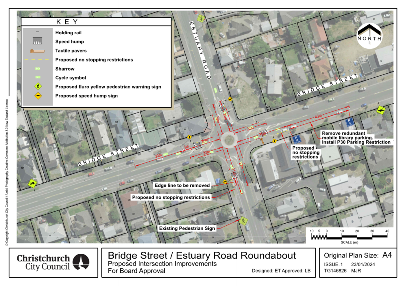 A map of a road intersection

Description automatically generated