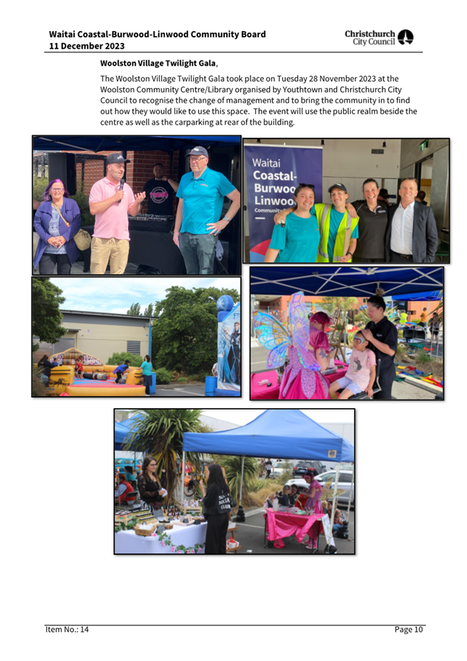 A collage of people standing in front of tents

Description automatically generated
