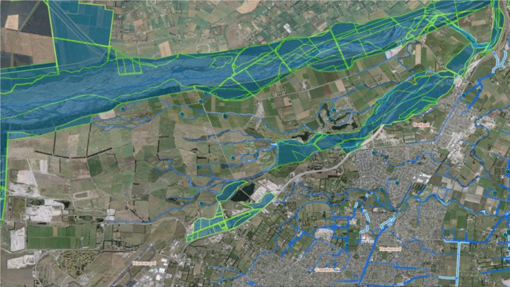 A map of a river

Description automatically generated