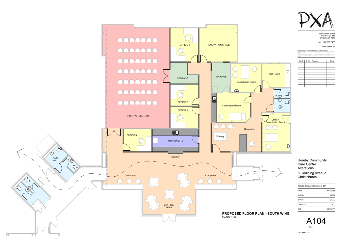 A floor plan of a building

Description automatically generated