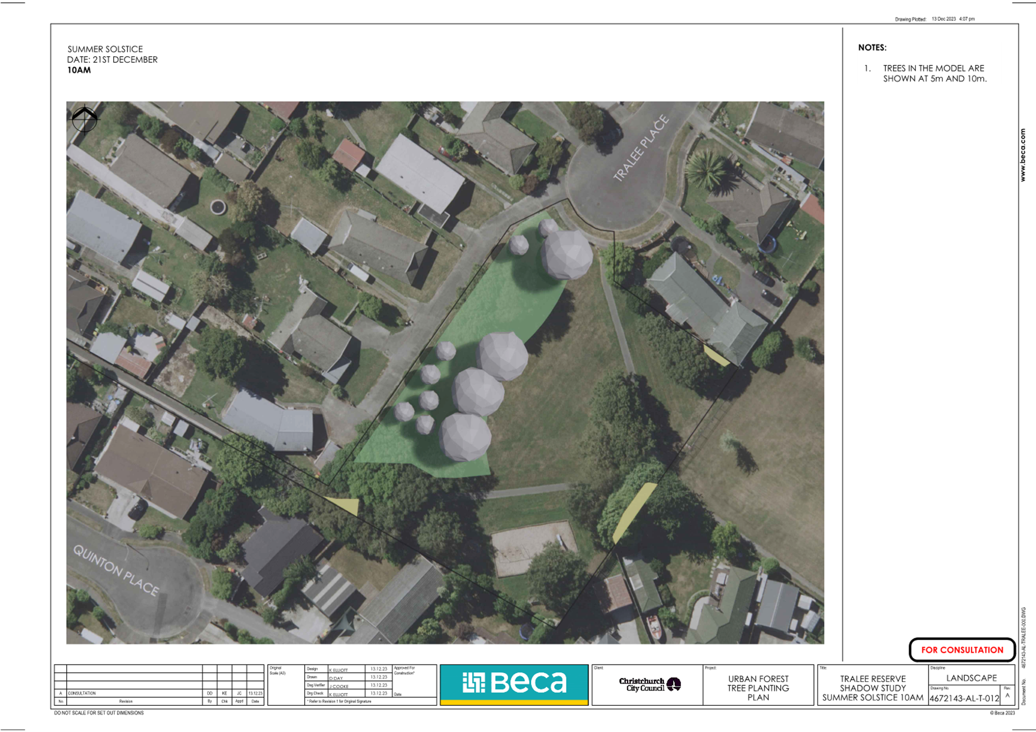 A bird's eye view of a neighborhood

Description automatically generated