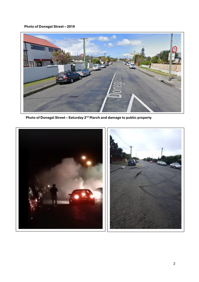 A collage of a road with cars and smoke

Description automatically generated