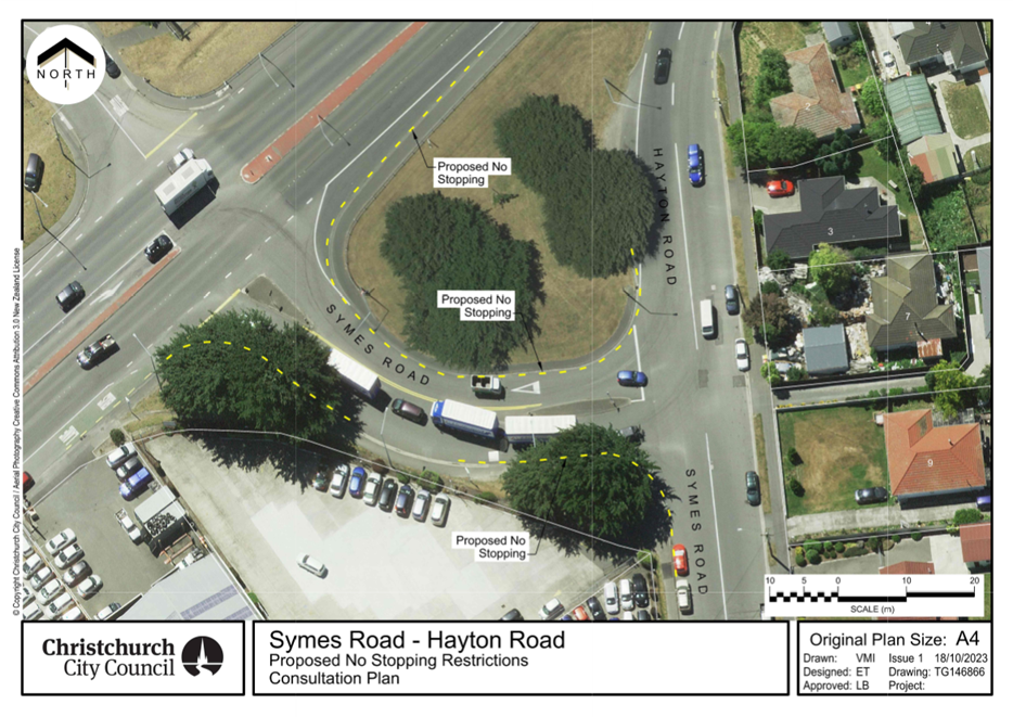 Aerial view of a roundabout

Description automatically generated