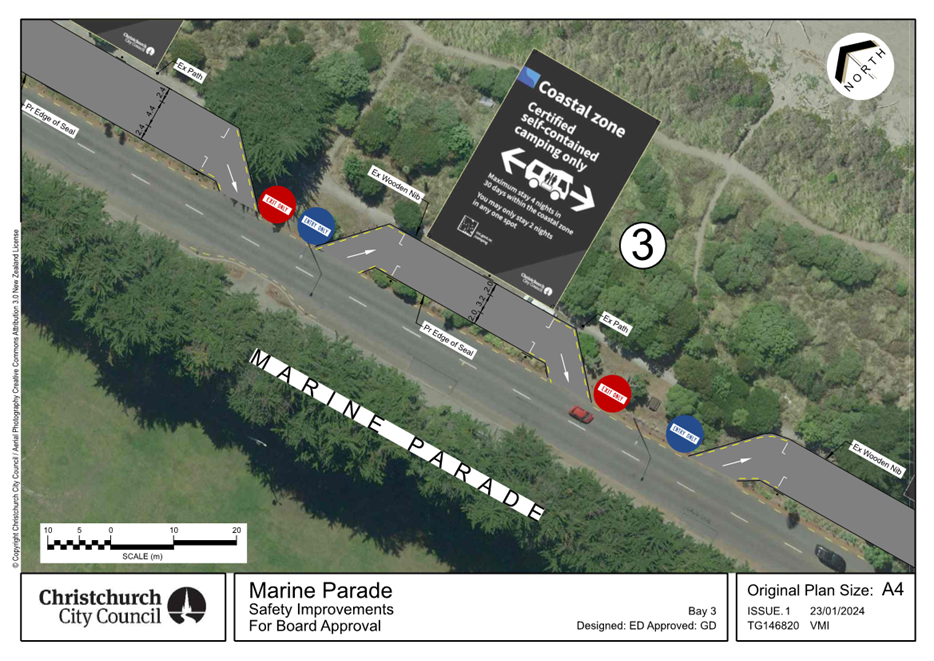 A map of a marine parade

Description automatically generated