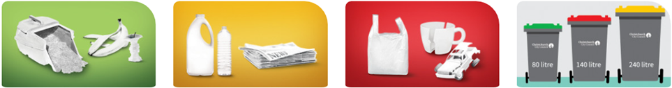 A white bag and a stack of newspapers

Description automatically generated