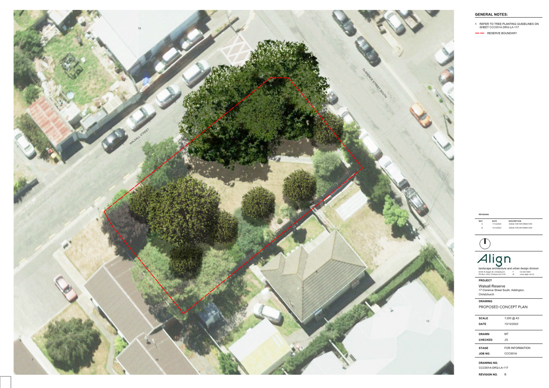 Aerial view of a neighborhood with trees and cars

Description automatically generated