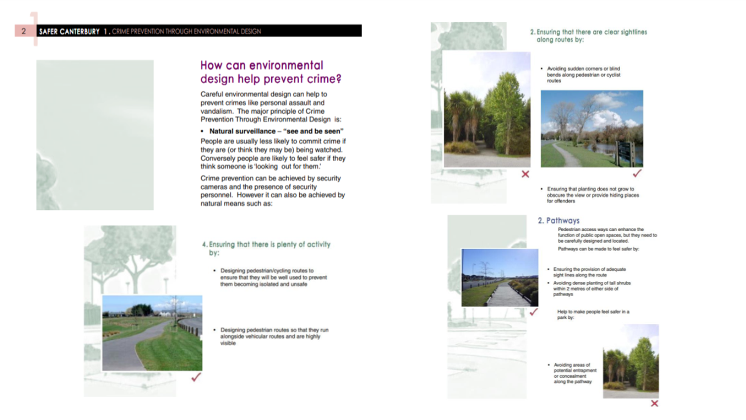 A brochure of a landscape design

Description automatically generated