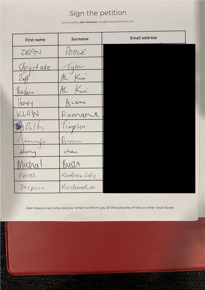 A piece of paper with writing on it

Description automatically generated