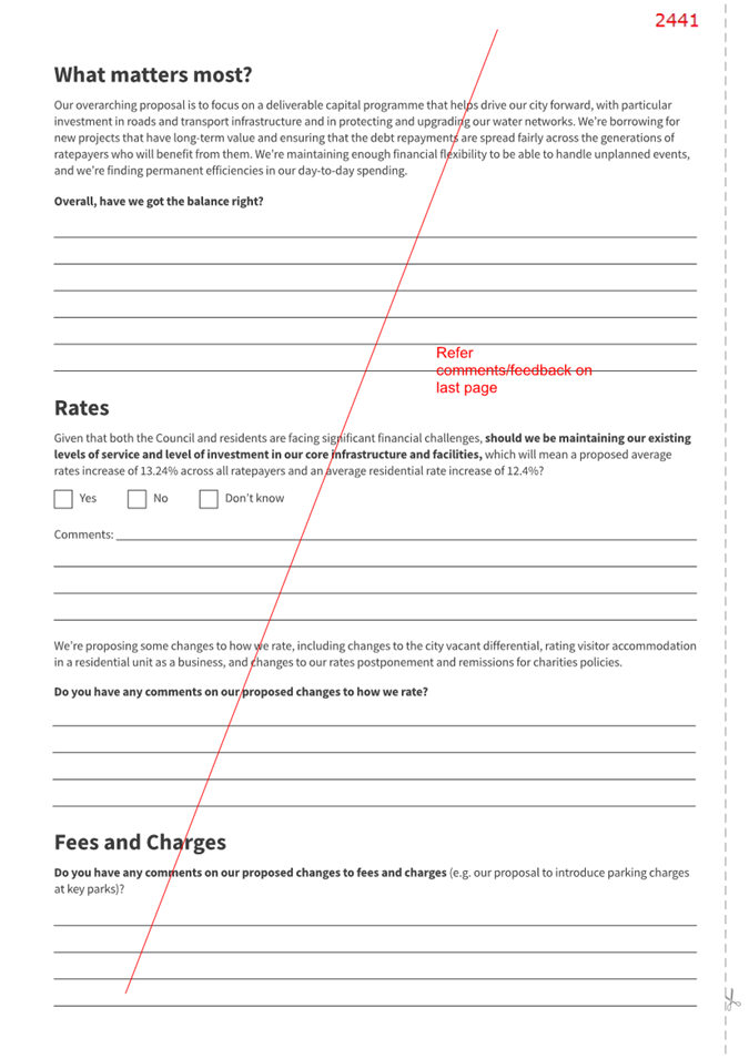 A red line on a white paper

Description automatically generated