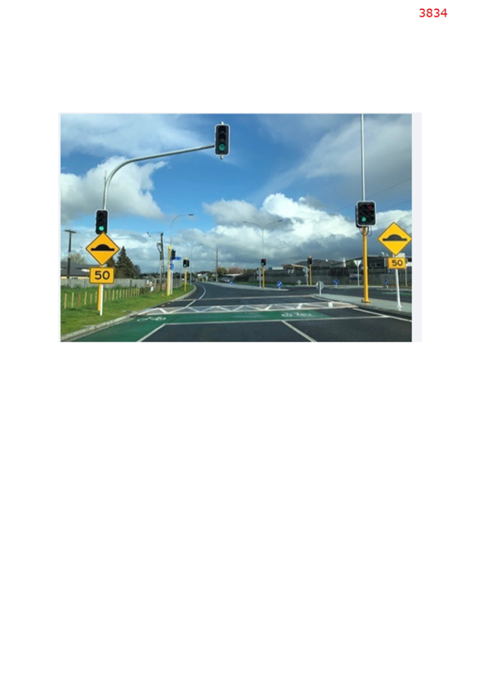 A traffic lights on a street

Description automatically generated