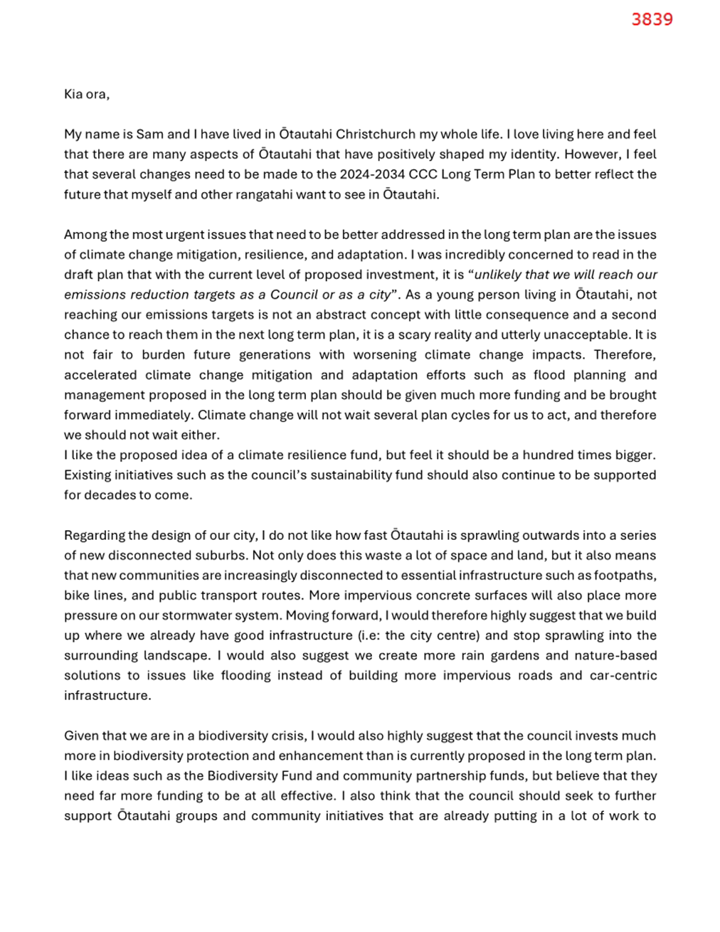 A close-up of a letter

Description automatically generated