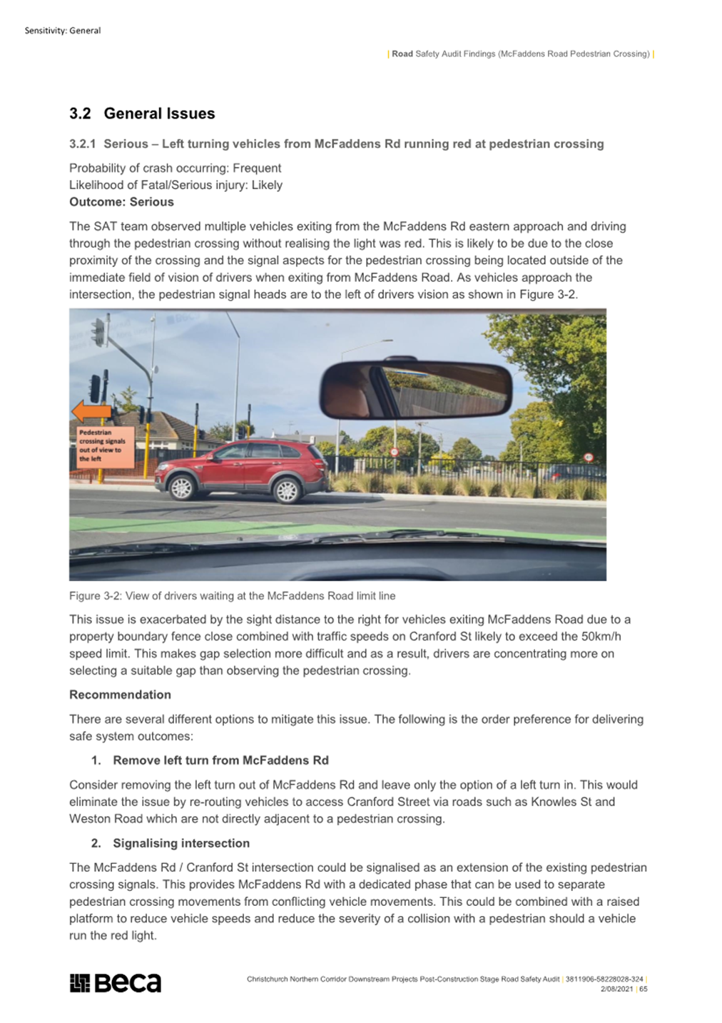 A car driving on the road

Description automatically generated