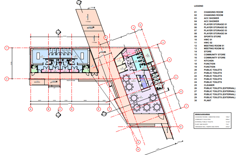 A blueprint of a building

Description automatically generated