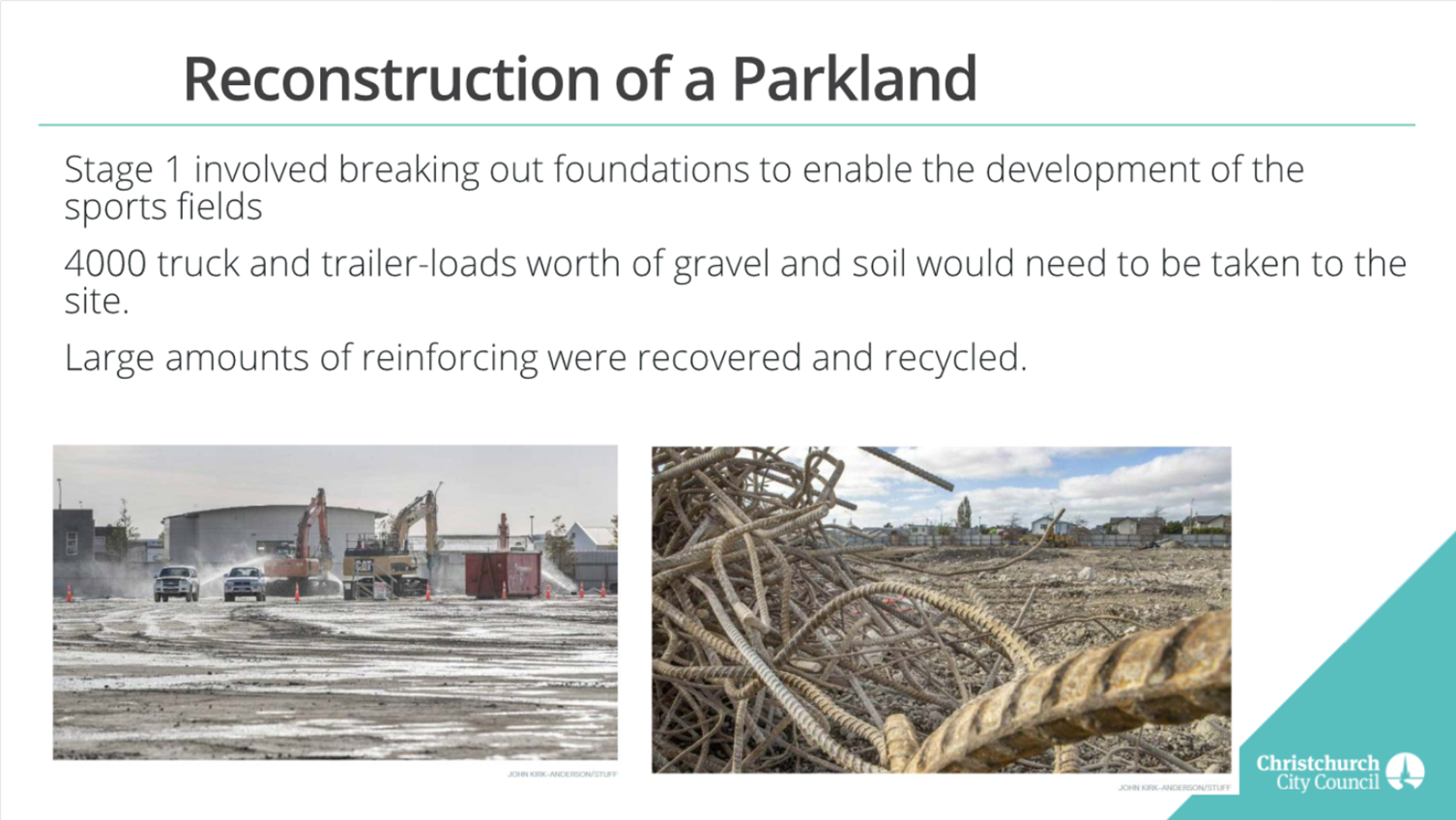 A close-up of a construction site

Description automatically generated