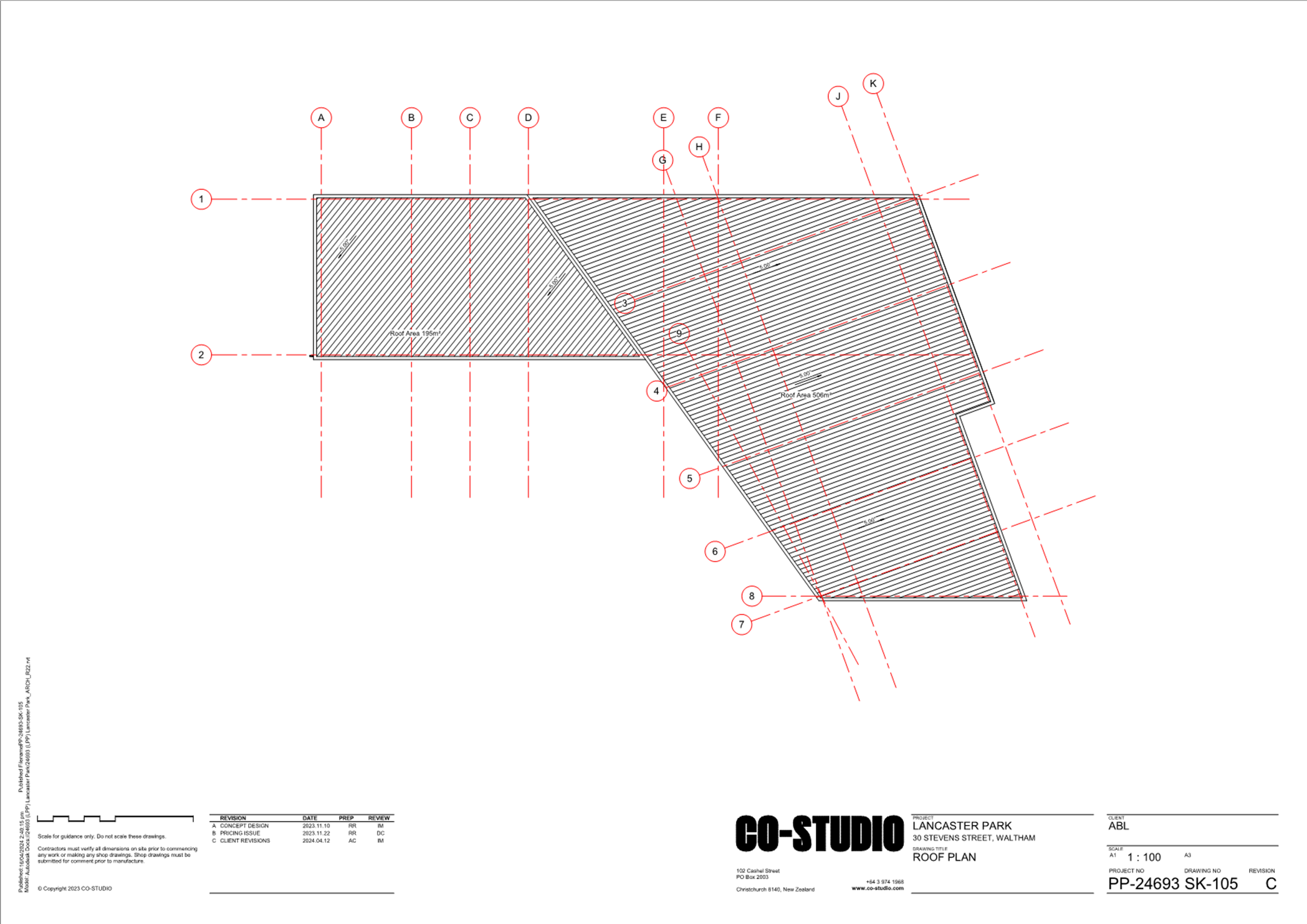 A blueprint of a triangular structure

Description automatically generated
