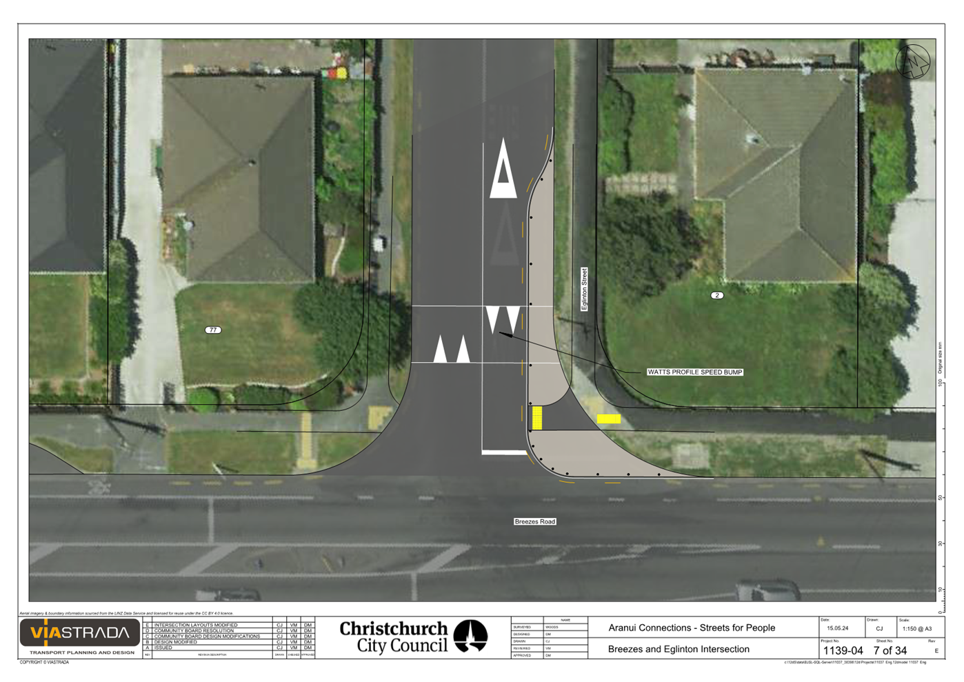 A map of a road intersection

Description automatically generated