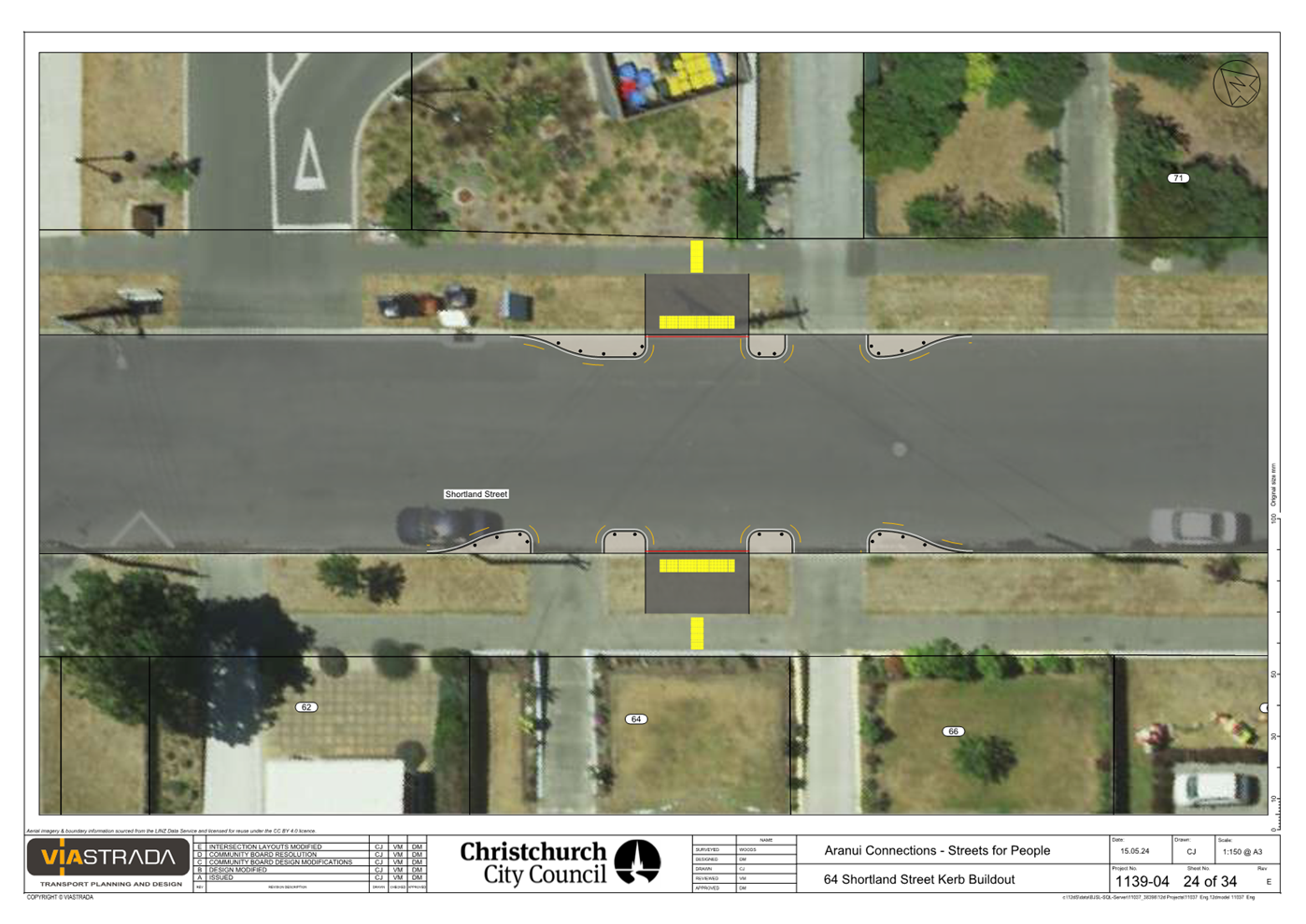 A aerial view of a street

Description automatically generated