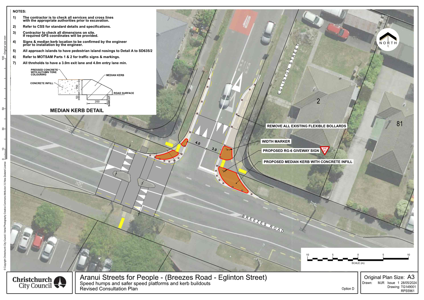 An aerial view of a road intersection

Description automatically generated