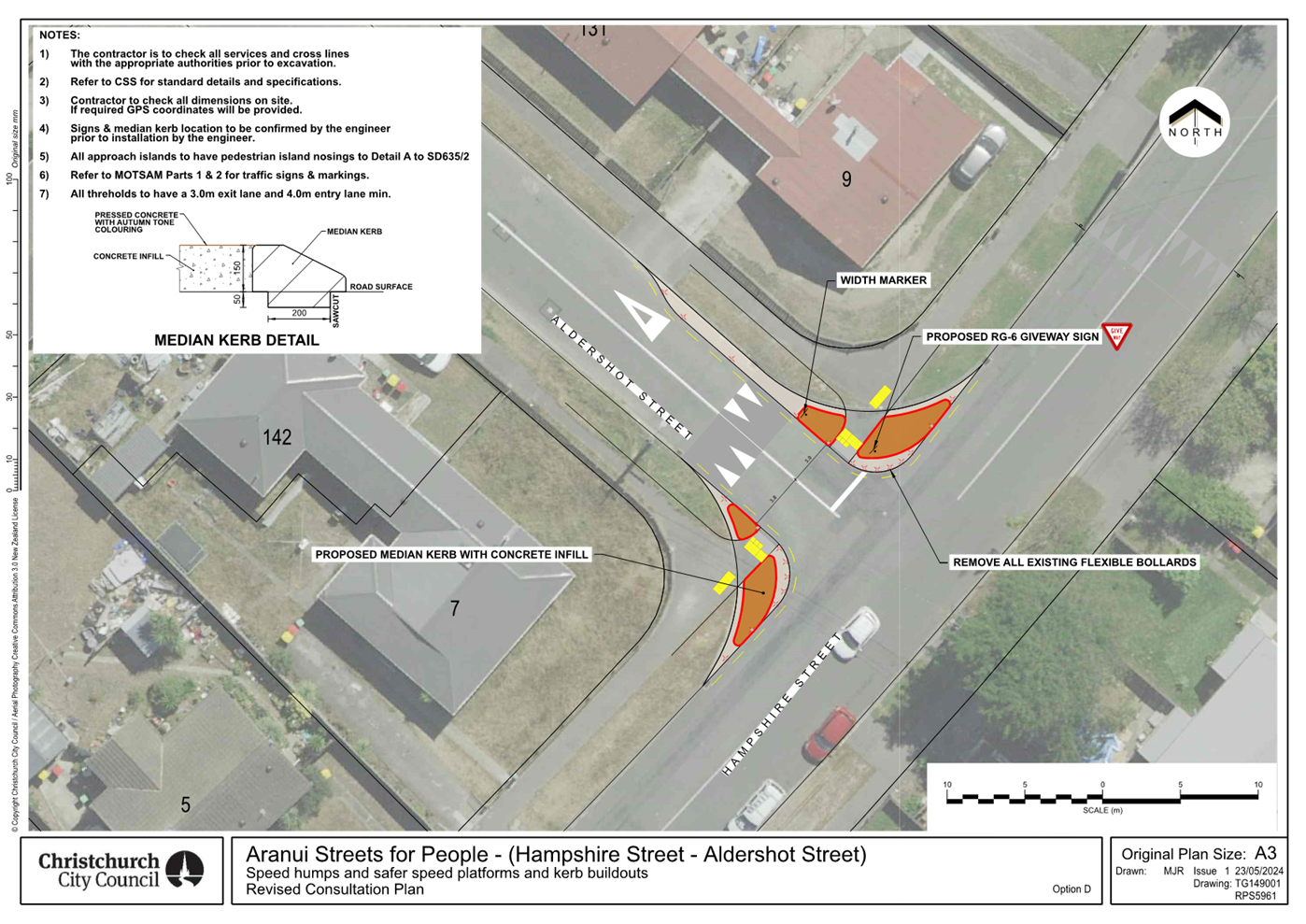 An aerial view of a road intersection

Description automatically generated