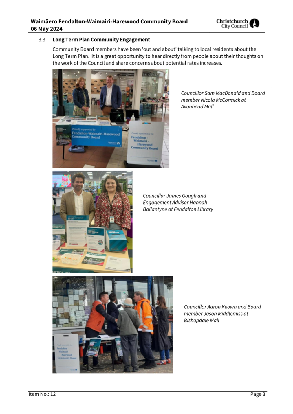 A collage of people standing in a store

Description automatically generated