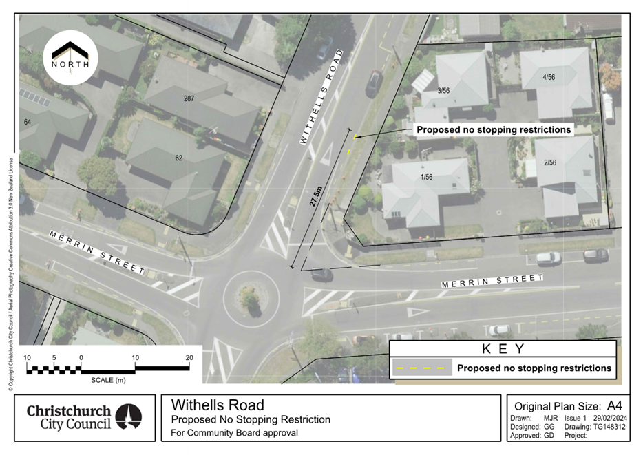 A map of a road intersection

Description automatically generated