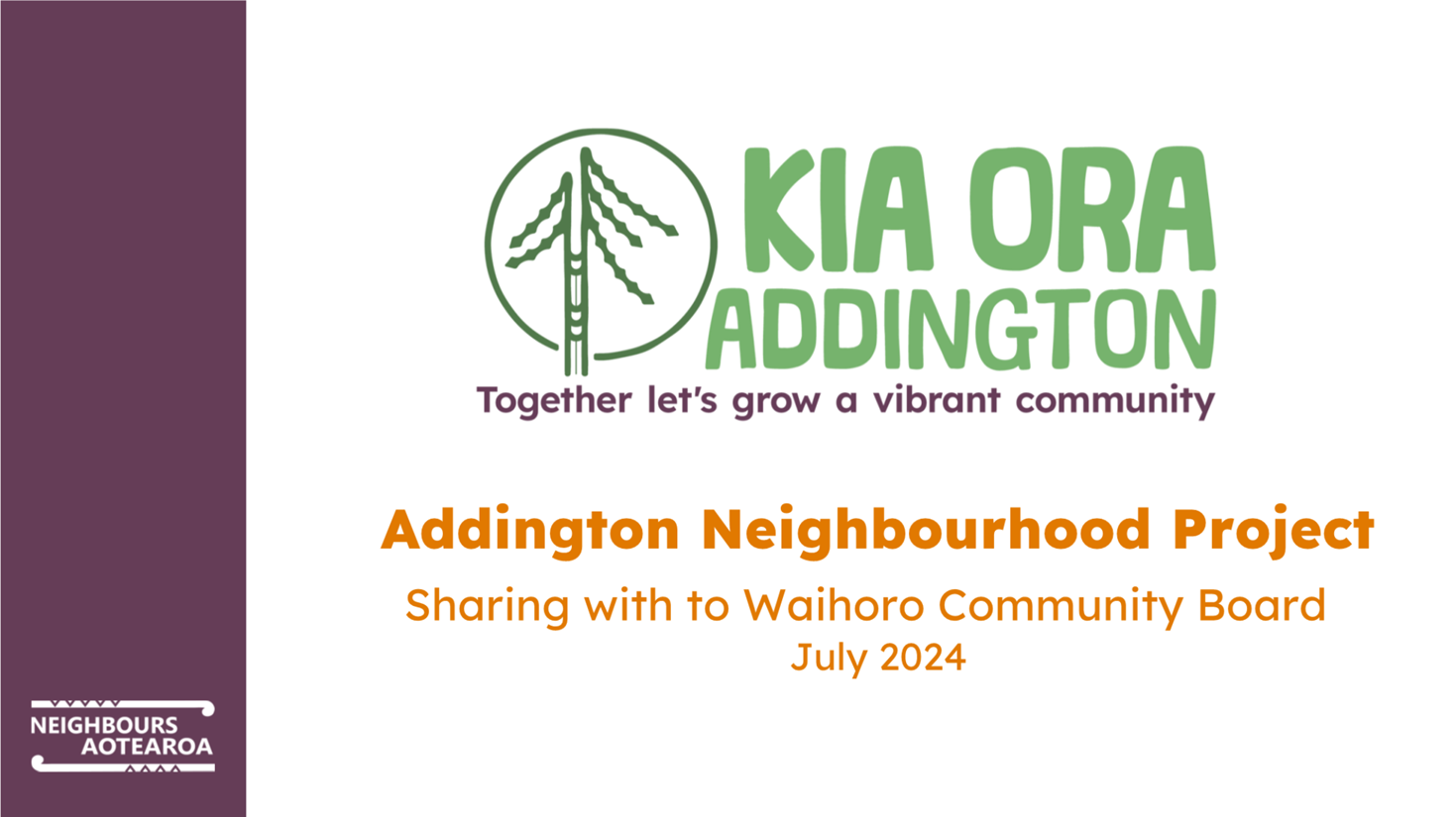 A logo for a community

Description automatically generated