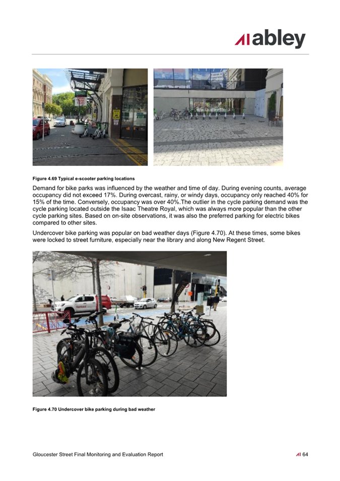 A collage of bicycles parked on a sidewalk

Description automatically generated