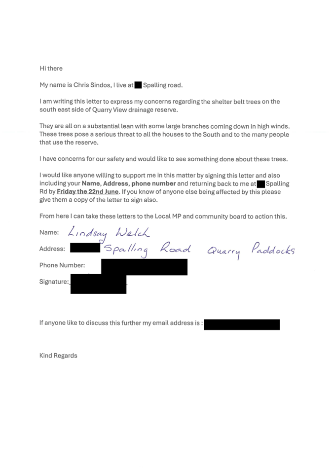 A close-up of a letter

Description automatically generated